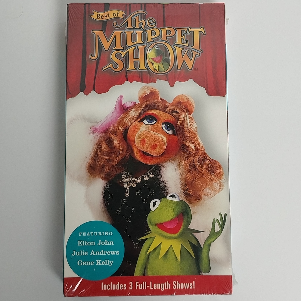 2000 Best of The Muppet Show Time Life Video VHS Tape Movie New Elton John